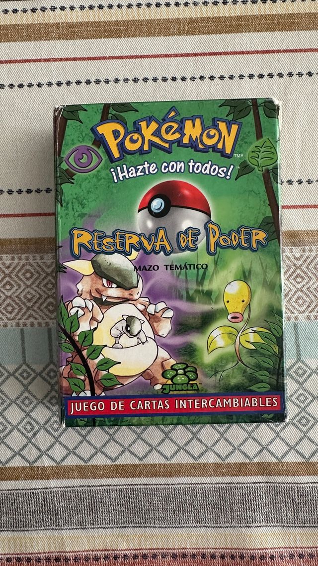 Mazo cartas Pokemon: Reserva de Poder