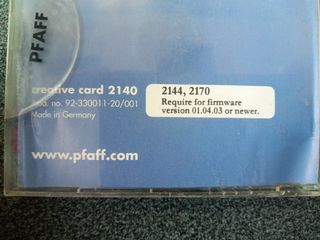 PFAFF "My own Personal Design"