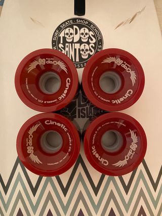 Ruedas Cinetic Crop 66 Long/Surfskate/Cruiser