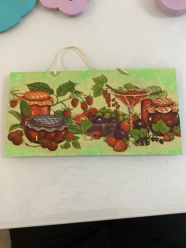 Decorazione cucina legno artigianale