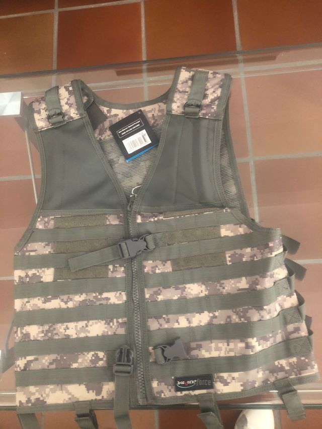 Chaleco tactico Airsofot talla unica