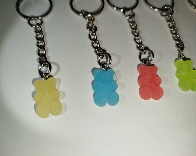 Llaveros ositos de azúcar 3x1