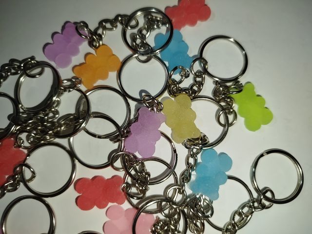 Llaveros ositos de azúcar 3x1