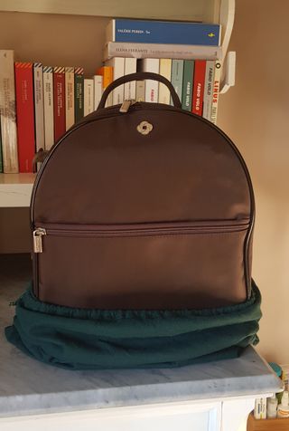 Borsa Zaino brand "Samsonite" marrone