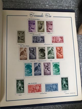 Album sellos España y colonias vintage