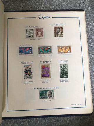 Album sellos España y colonias vintage