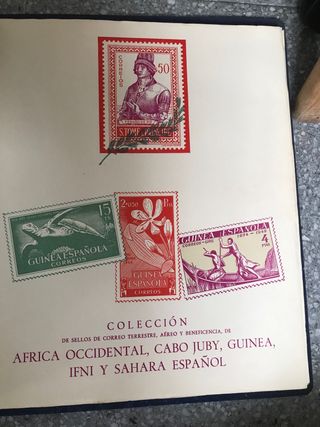 Album sellos España y colonias vintage