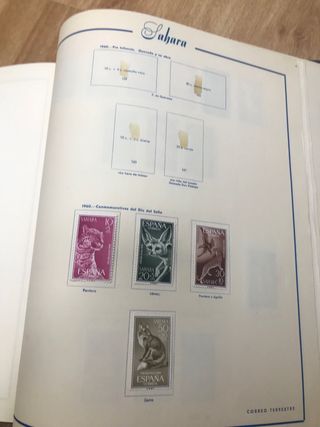 Album sellos España y colonias vintage