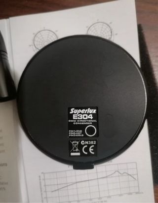 Micrófono omnidireccional superlux E304
