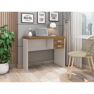 Mesa de oficina , 2 cajones, bilaminado madera