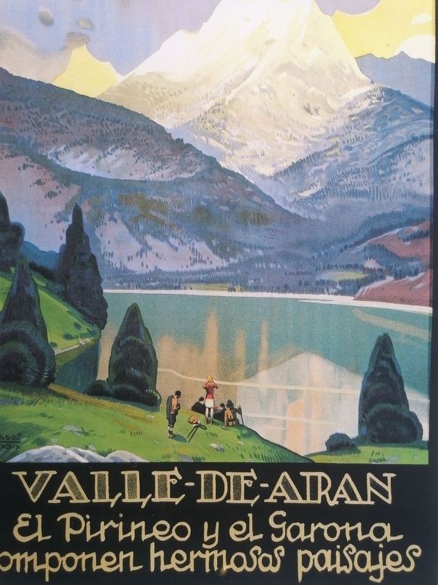 ARTE. VALLE DE ARAN. CARTEL 1929.