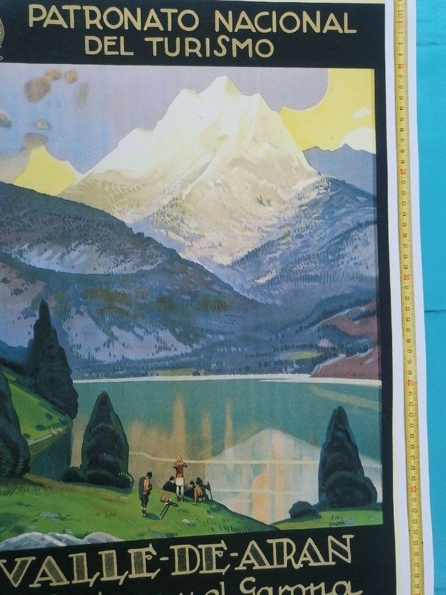 ARTE. VALLE DE ARAN. CARTEL 1929.