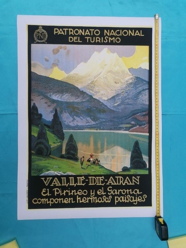 ARTE. VALLE DE ARAN. CARTEL 1929.