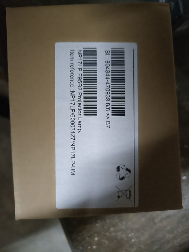 Lampada videoproiettore tipo NP17LP