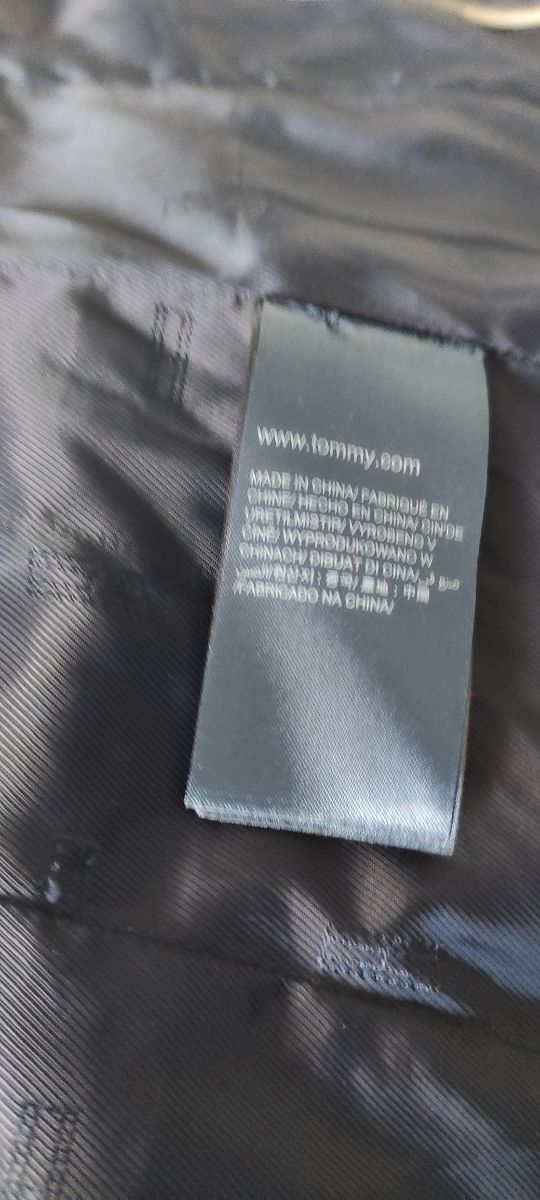 Abrigo plumas parka azul marino Tommy Hilfiger