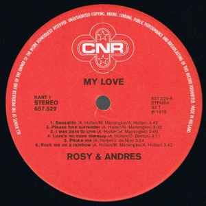 DISCO DE VINILO ROSY & ANDRES