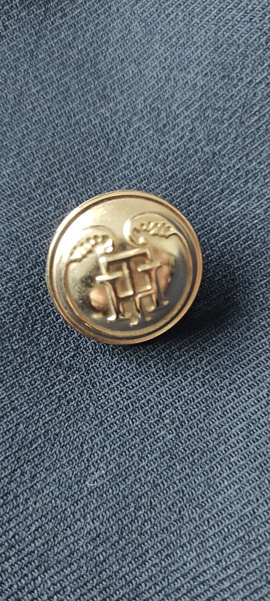 Abrigo azul marino Tommy Hilfiger.Talla S