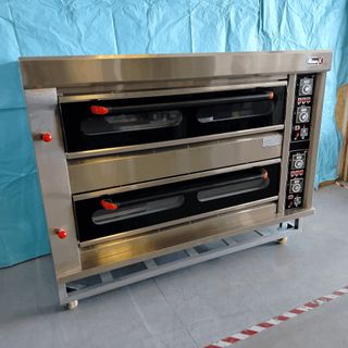 🔋📉 x Forno per pizza a gas (2 camere)