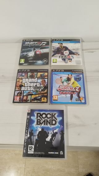 Lote de Juegos ps3
