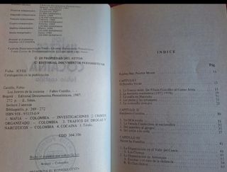 Libros sobre narcotráfico