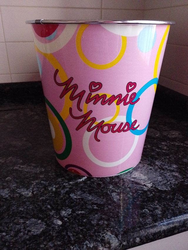 2 Papeleras Minnie Mouse