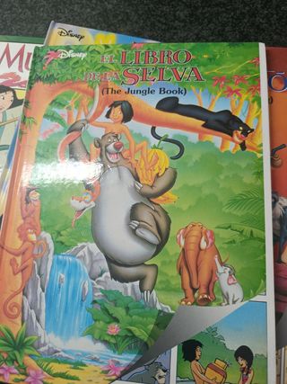Cuentos Disney variados bilingüe 