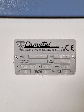 Plancha profesional de ropa Camptel 62A