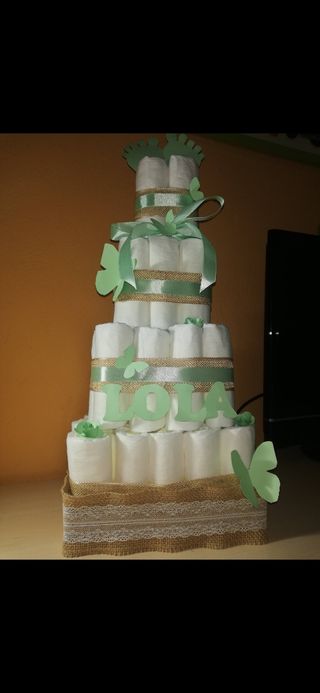 Tarta de pañales