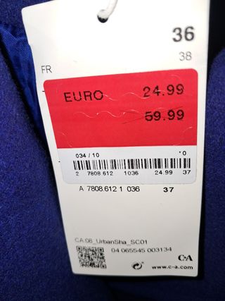 Chaquetón sin estrenar 