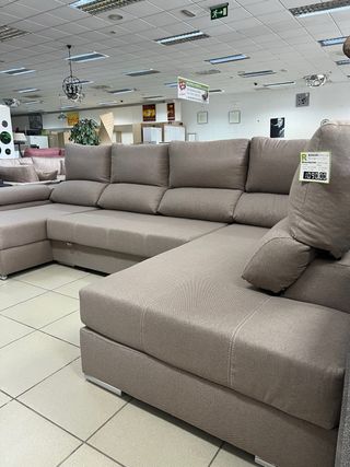 Sofa con doble Chesslong cama
