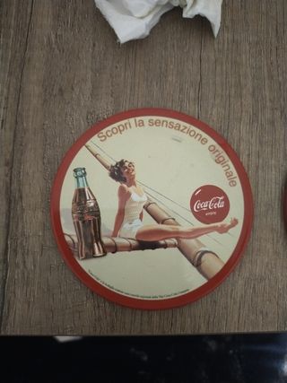 Sotto bicchieri coca cola originale 2000
