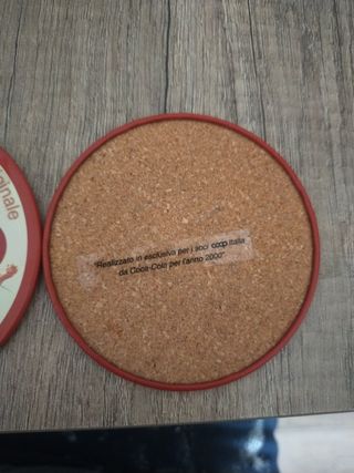 Sotto bicchieri coca cola originale 2000