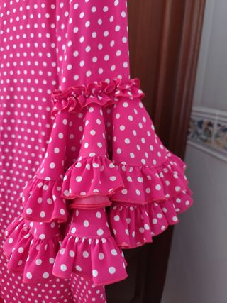 Vestido de sevillana o flamenca