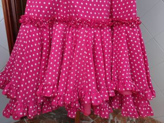 Vestido de sevillana o flamenca