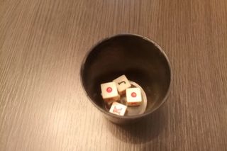 Antiguo Juego Mesa Dados - Parchis