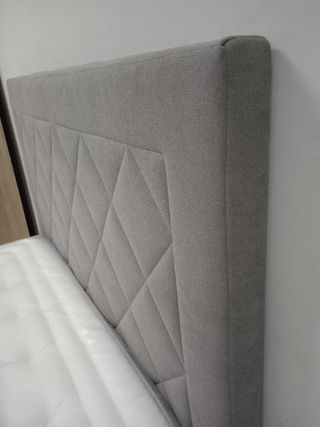 Cabecero para cama matrimonial en polipiel o tela