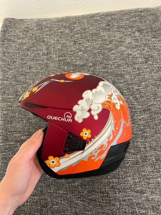 Casco esqui mujer