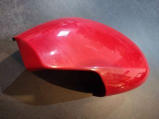 Tapa retrovisor lado piloto Seat Ibiza 6L rojo
