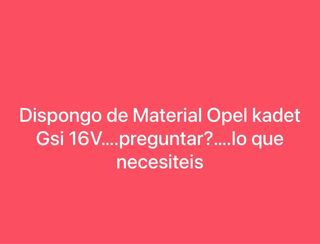 Opel kadet gsi