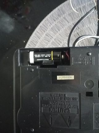 Radio despertador digital vintage