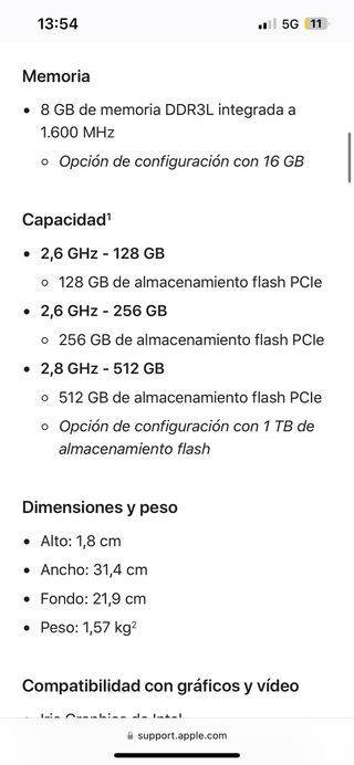 Macbook air 2014
