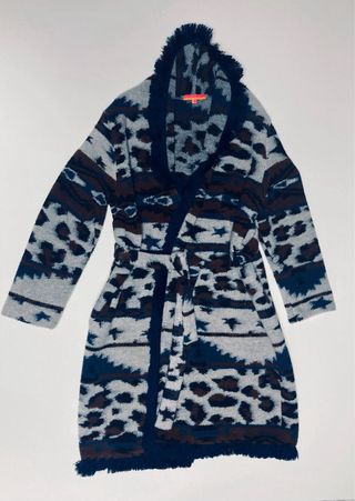 Abrigo animal print