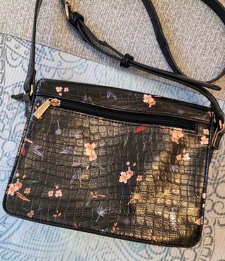 Bolso bandolera flores