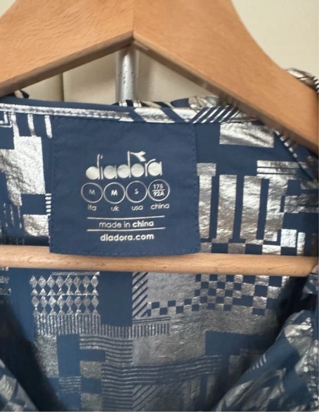 Diadora ventina sportiva M con cappuccio Kway