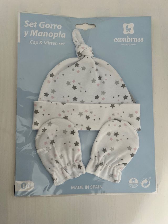 Set gorro y manopla
