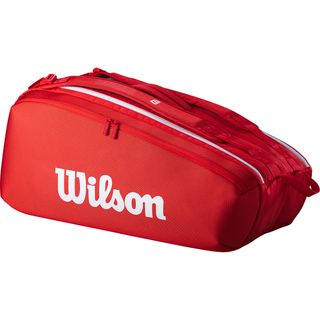 Wilson Super Tour Backpack 9R Red/Rojo