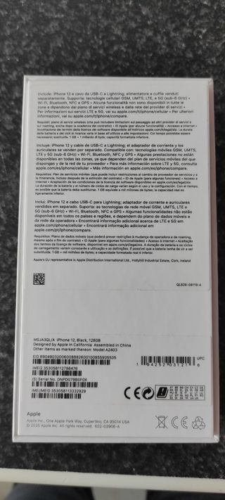 IPhone 12, Black, 128 GB