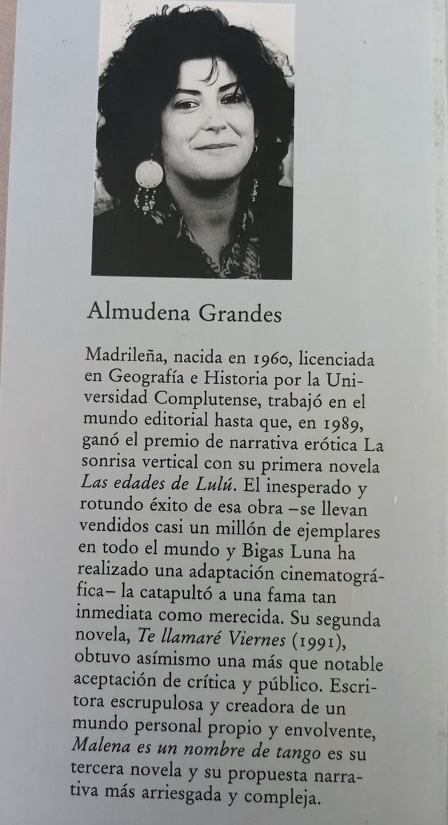 Libro de Almudena Grandes