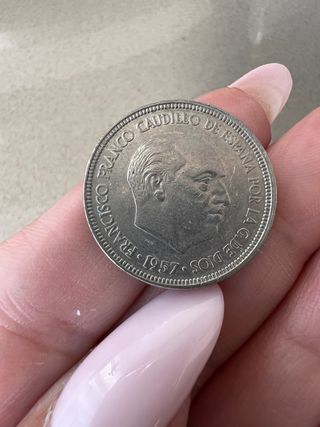 Moneda 5 pesetas Franco 