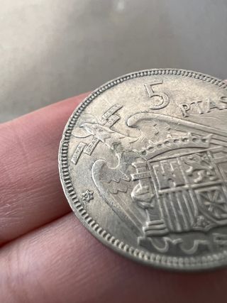 Moneda 5 pesetas Franco 
